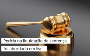 Read more about the article Os Caminhos da Perícia na Liquidação de Sentença foram discutidos em webinar