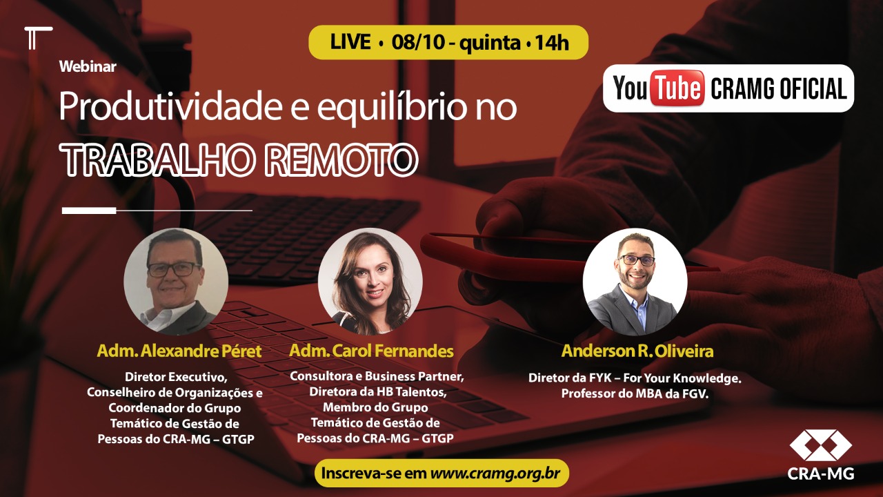 You are currently viewing Webinar: Produtividade e Equilíbrio no Trabalho Remoto