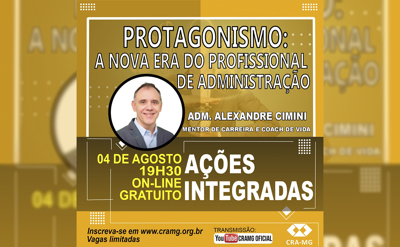 You are currently viewing Ações Integradas: “Protagonismo: A nova era do Profissional de Administração”