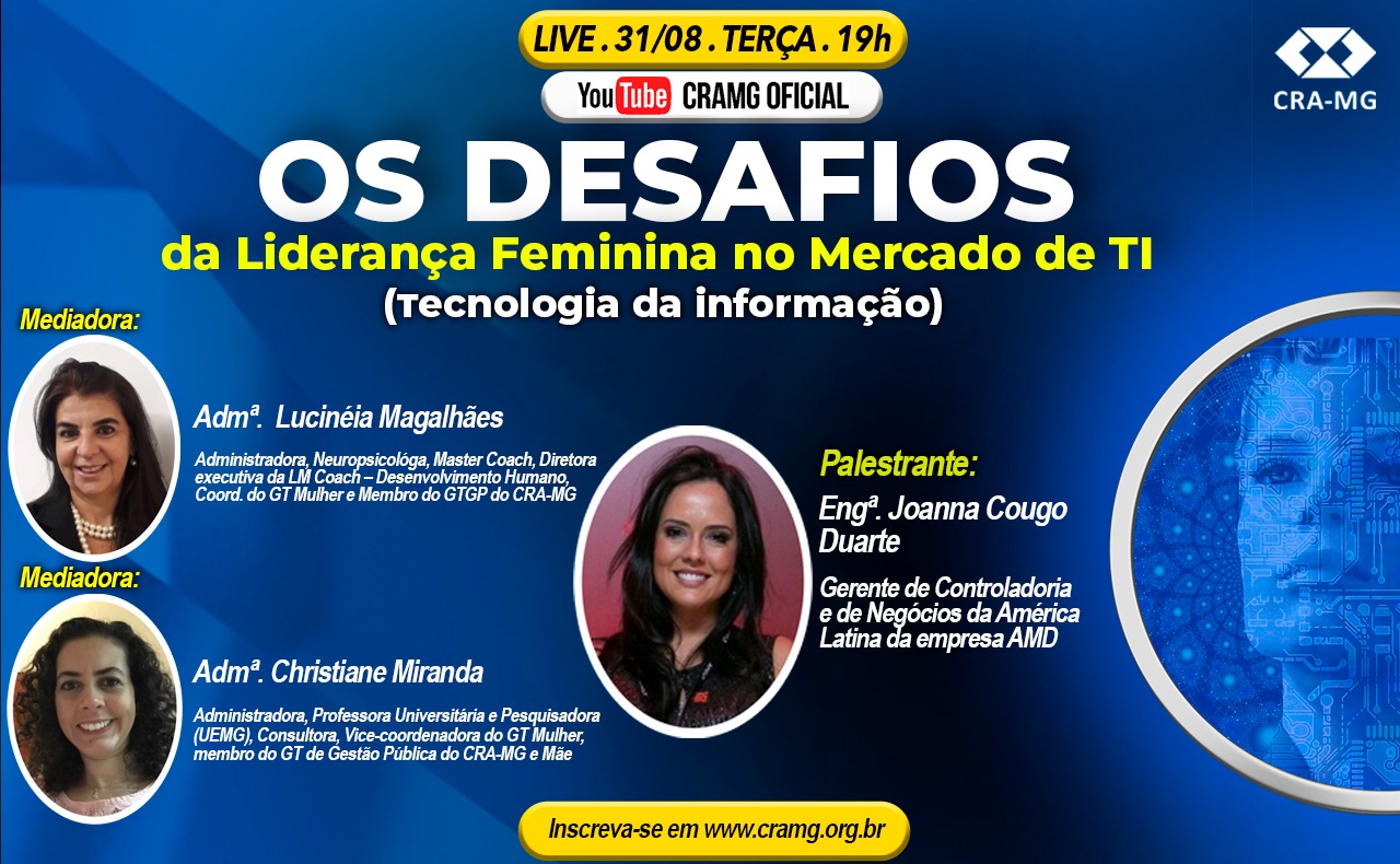You are currently viewing Webinar: “Os Desafios da Liderança Feminina no mercado de TI”