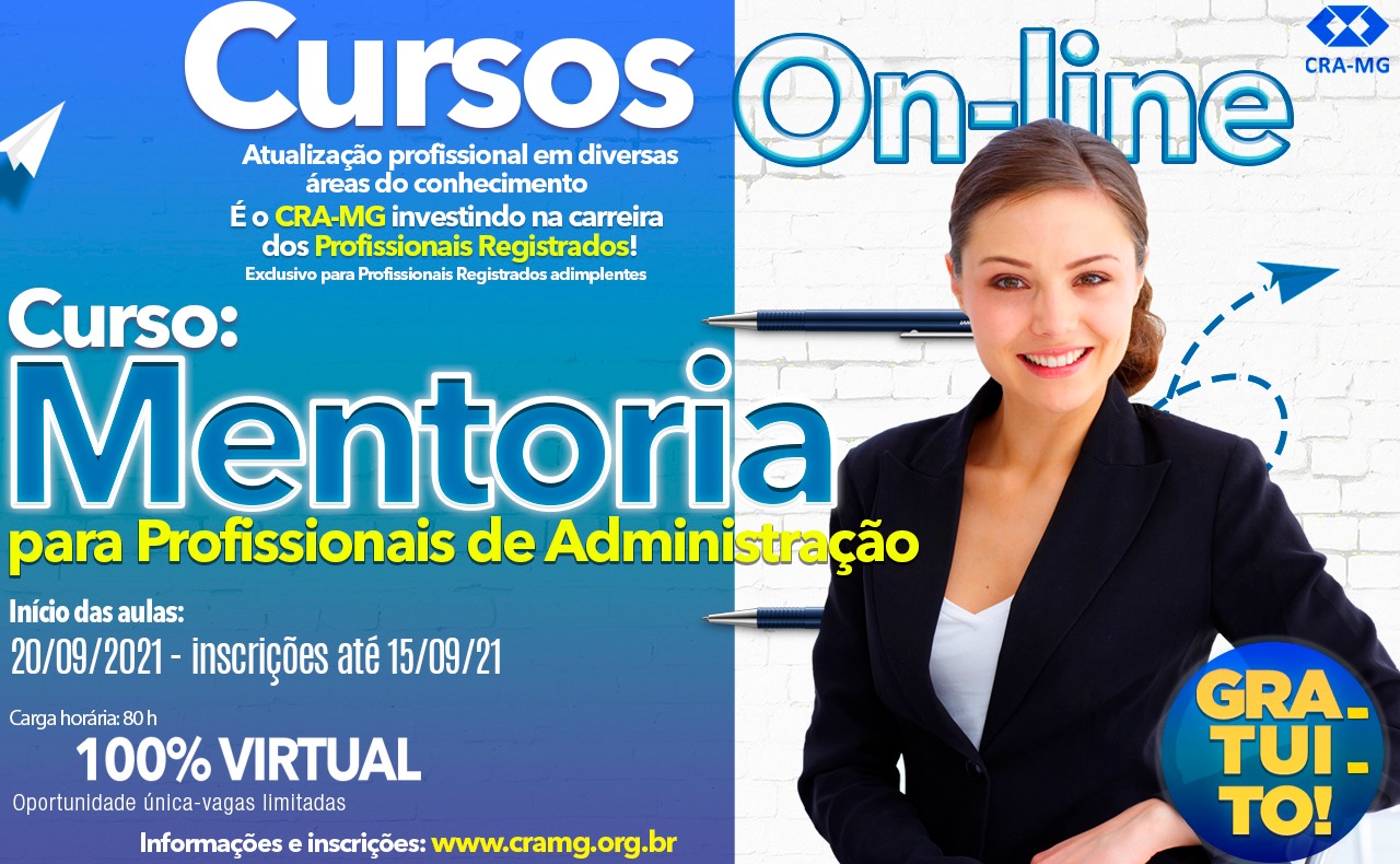 Read more about the article Abertas as incrições para o curso “Mentoria”