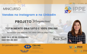 Read more about the article Abertas as inscrições para o minicurso “Vendas no Instagram e no LinkedIn