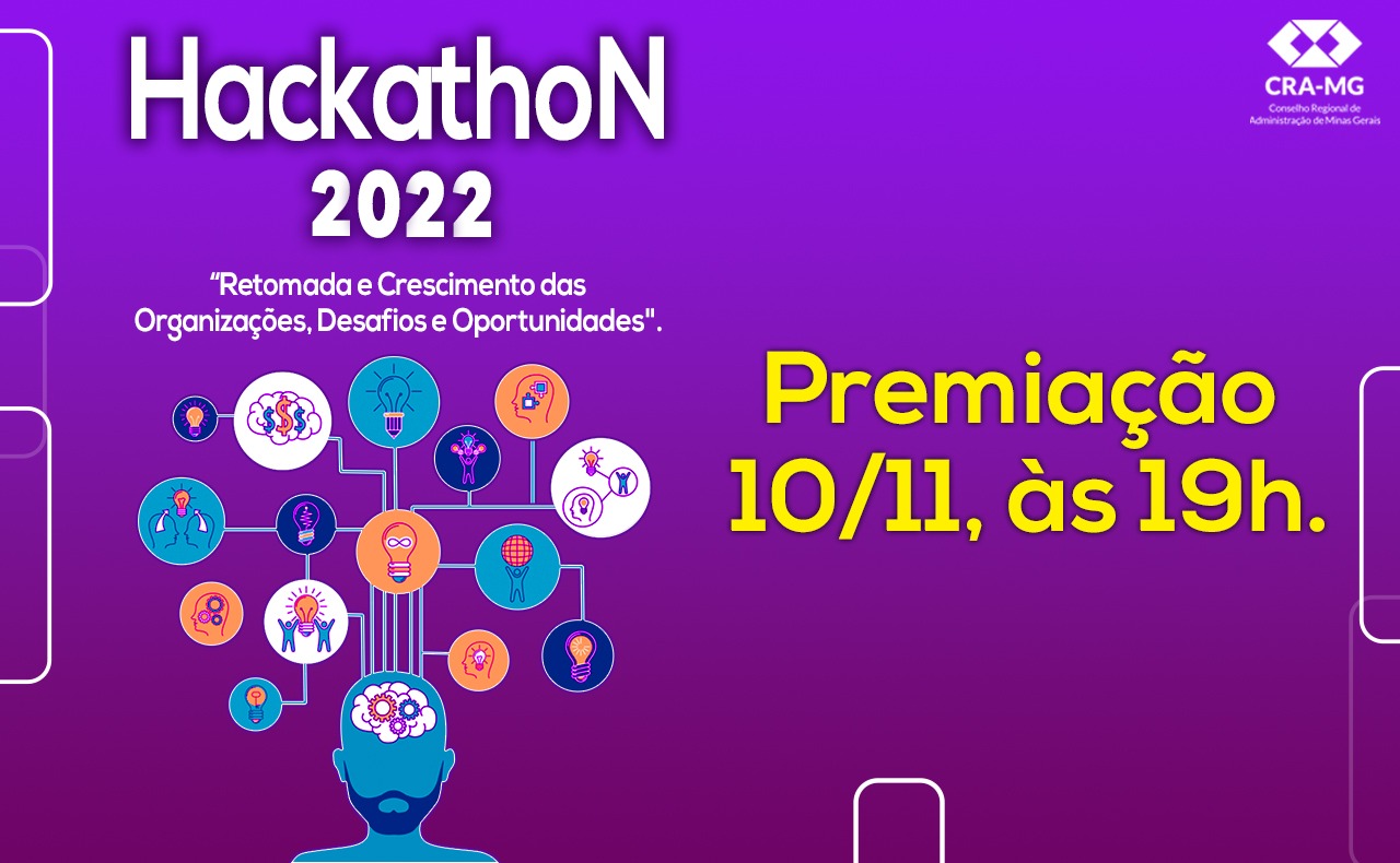 No momento você está vendo Premiação das equipes do Hackathon 2022 será transmitida ao vivo