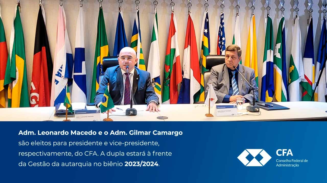 Leia mais sobre o artigo <strong>Adm. Leonardo Macedo é eleito para a presidência do CFA</strong>