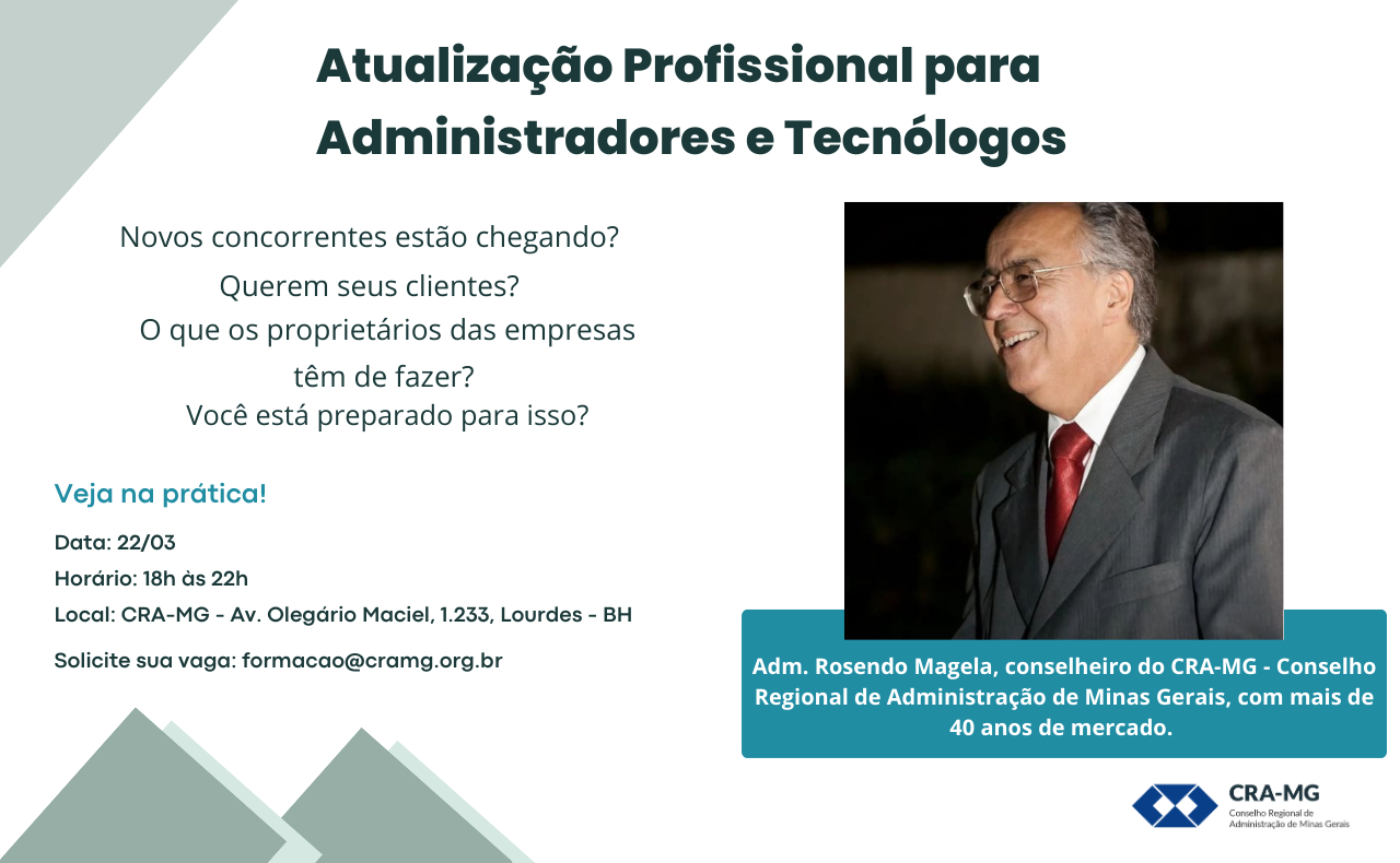 Read more about the article Atualização Profissional para Administradores e Tecnólogos