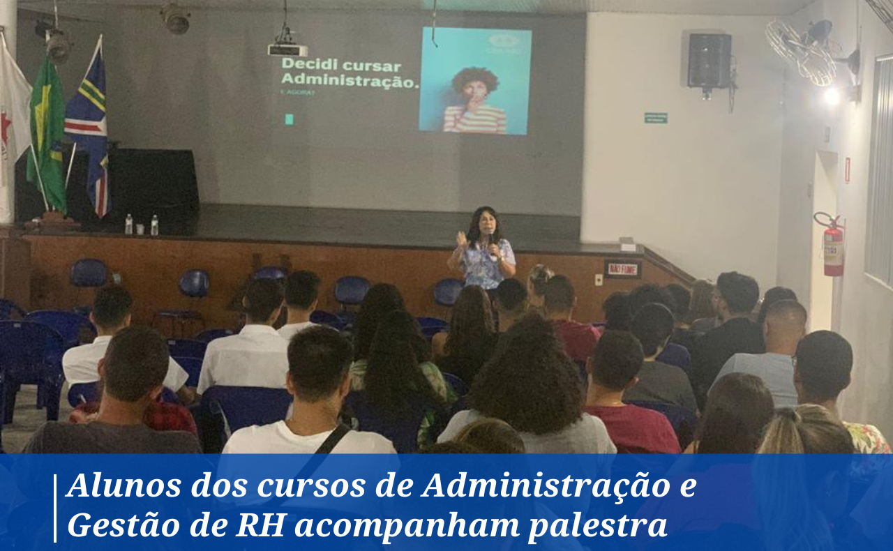 Read more about the article Vice-presidente do CRA-MG ministra aula magna para alunos da UNIVALE