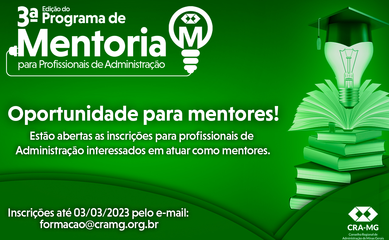 Read more about the article Oportunidade! Profissionais registrados podem participar como mentores do Programa de Mentoria