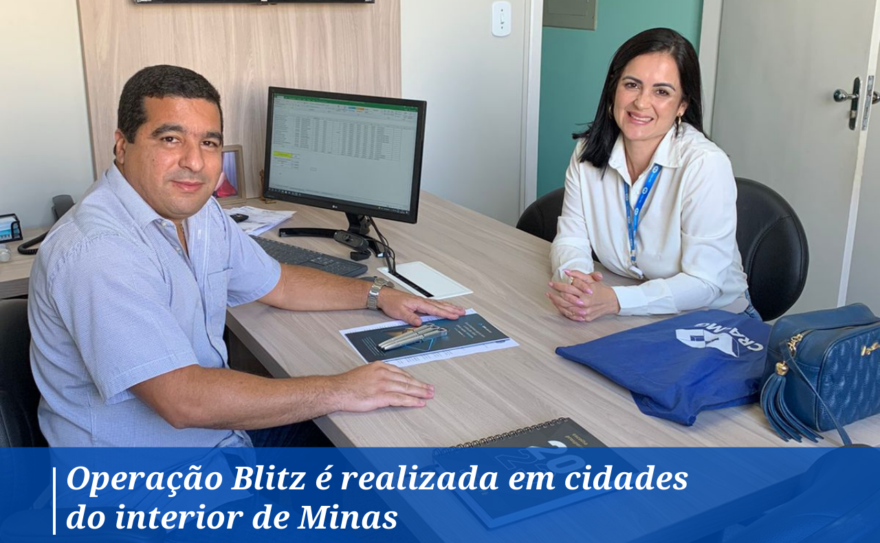 Leia mais sobre o artigo CRA-MG realiza fiscalização nas regiões Norte e Leste de Minas com a “Operação Blitz”