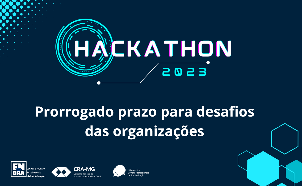 Você está visualizando atualmente CRA-MG prorroga inscrições para organizações participarem do Hackathon 2023