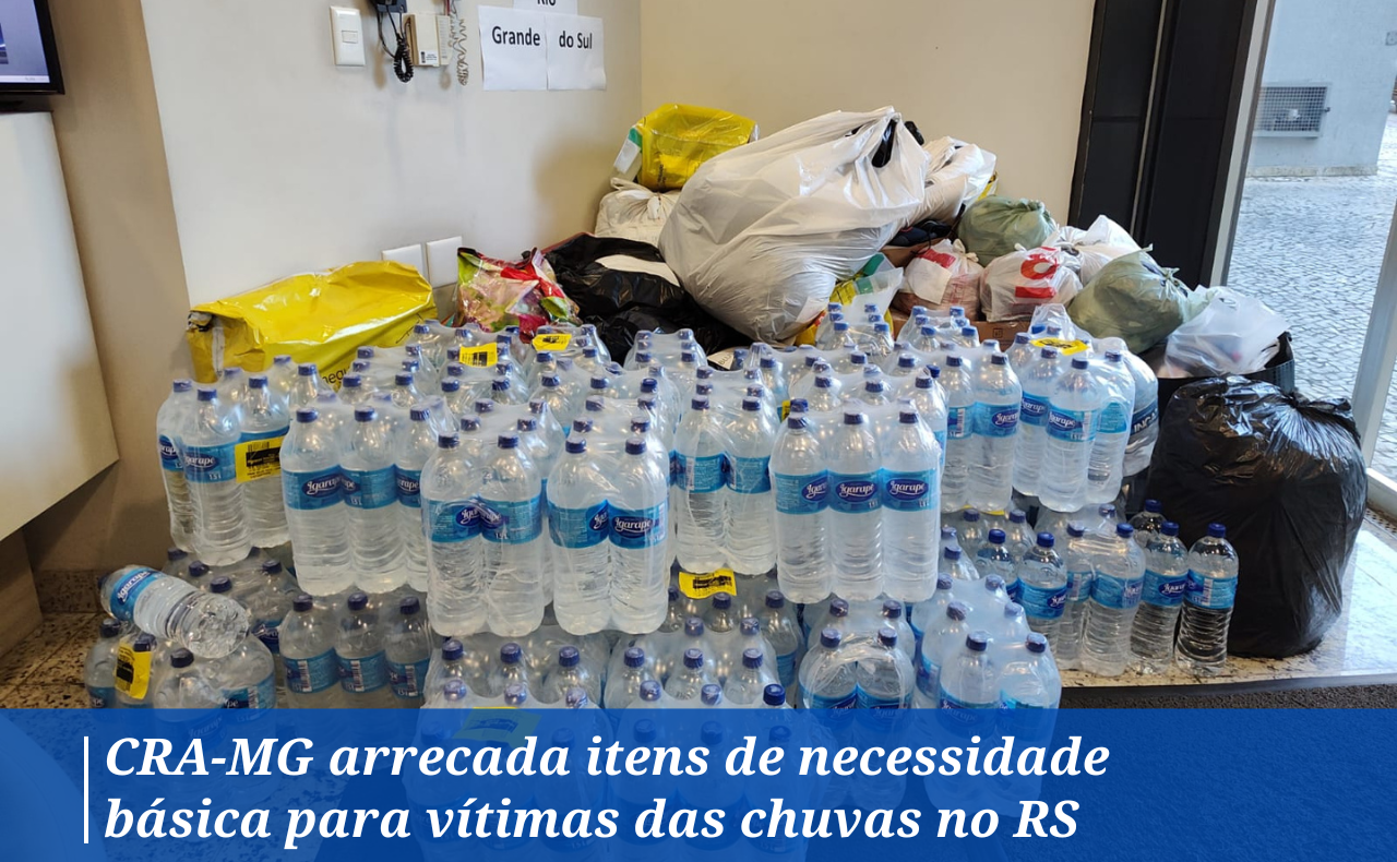 Leia mais sobre o artigo CRA-MG entrega doações arrecadadas para vítimas das chuvas no RS